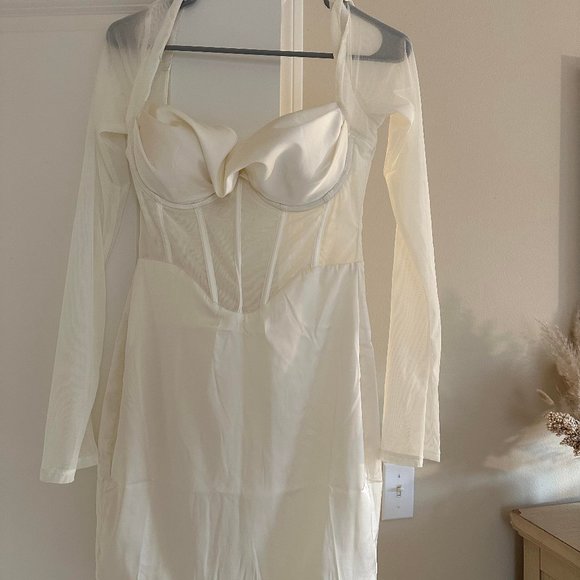 White Oh Polly Dress - Picture 1 of 2